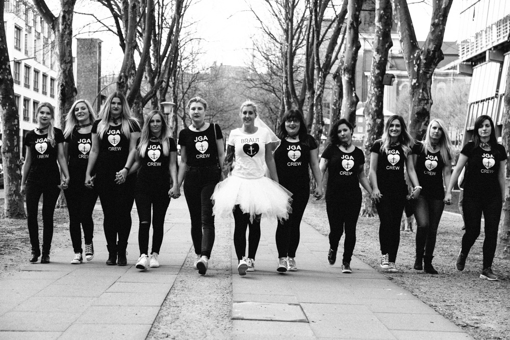 JGA-Shooting am Hamburger Hafen